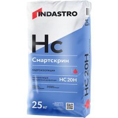 Жесткая гидроизоляция INDASTRO Смартскрин HC20 H, 25 кг