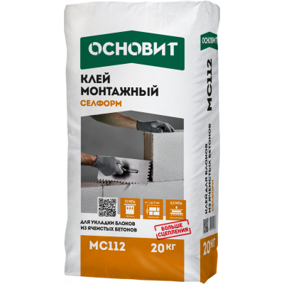 Клей монтажный Основит Селформ MC112, 20 кг