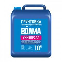 Грунтовка глубокого проникновения "ВОЛМА Универсал", 10 л